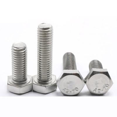 China Light Industry Stainless Steel External Hexagon Bolt Bolts Wholesale Bolt Screw Grade Stainless Steel for sale