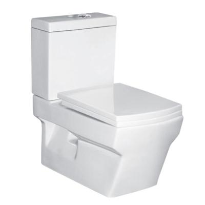 China China Wall Mounted Supply Double-Flow Modern Design Toilet Two Piece Wall Hung Toilet for sale