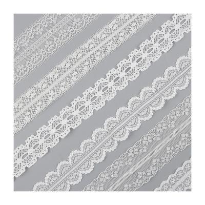 China New African Luxury Viable Trim Lace Mesh Embroidered Nylon Lace Trim For Women Wedding Dress for sale