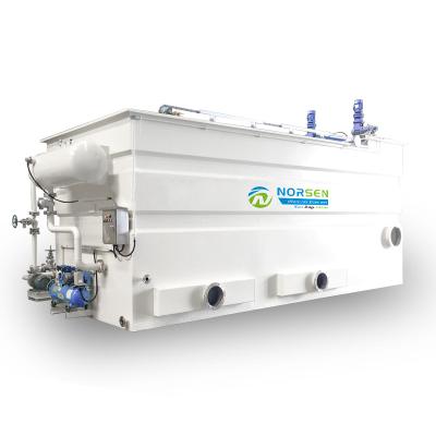 China Hotels Ts Removal DAF Flotation Air Flotation Unit Dissolved System For Municipality Sewage Clarification for sale