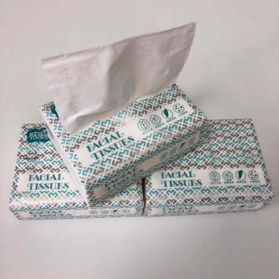 China Portable pocket cloth facial tissue is comfortable and can be wet, with 4 layers thickened, soft and comfortable for sale