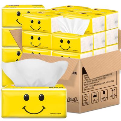 China Wholesale Office Towels Facial Tissue Sheet Tissue Bag China Factory Plastic Packaging Custom Logo for sale