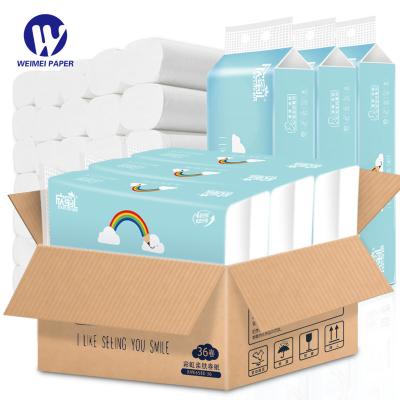 China Virgin Wood Papers Custom Packed Soft Cottonelle Tissue Roll Toilet Paper for sale