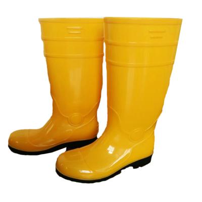 China Anti-slip men ladies waterproof mid cut gender rain boots rain boots / PVC boots for sale