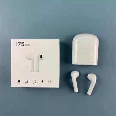 China In-Ear New Arrivals I7S TWS Auto Pairing TWS Wireless Earphone Earbuds For Music And Noise Cancellation for sale