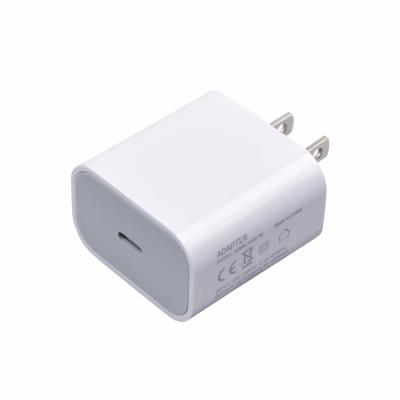 China Mobile Phone USB-C PD Fast Charging Cable Plug For iPhone 11 Pro XR XS/MAX 20W iPhone 12 PD Adapter for sale