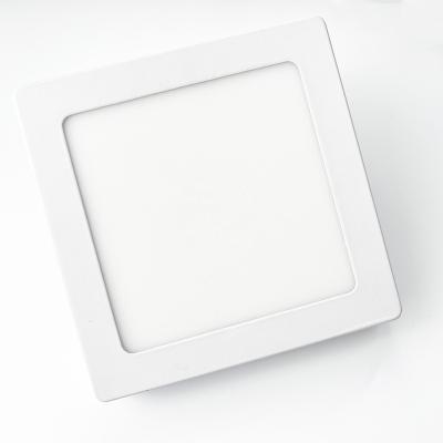 China Modern Factory Competitive Price 12W Smd Square Surface Mounted Led Panel Lights for sale