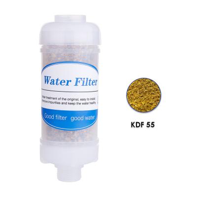 China KDF 55 Anti Bacteria Zinc Water Filtration KDF 55 Copper Shower Filter for sale