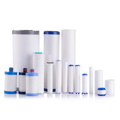 China Hotel pp polypropylene cotton sediment filter cartridge for water filter pp water filter for sale