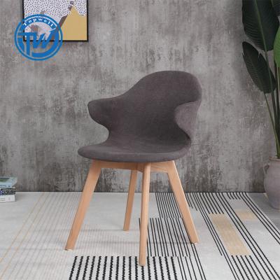 China (Height) DC-6103B Topwell Adjustable Modern Chair Fabric Leisure Chair Dining Chair for sale