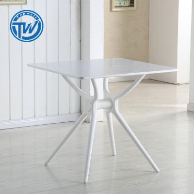 China DT-2121 Topwell Adjustable Fashionable High Quality Square Table (Height) Dining Table for sale