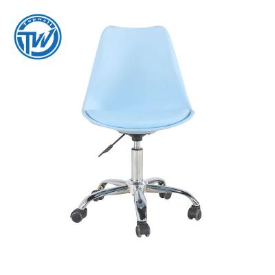 China (Size) DC-6072Z Topwell pp Office Adjustable High Quality Plastic Wheeled Swivel Chair for sale