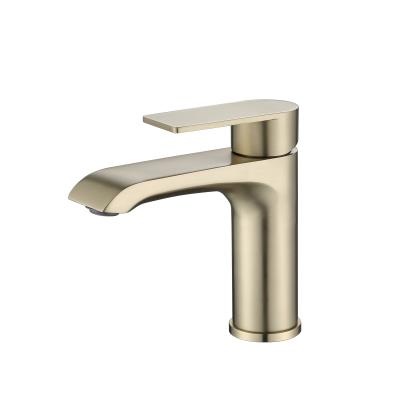 China New Design Metered Bathroom Wash Basin Mixer Tap Basin Faucets SUS304 Hot And Cold Faucet for sale