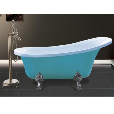 China Direct Selling Hot Manufacturer Free Selling Irregular Indoor Tub Portable Bathtub With 4 Feet for sale