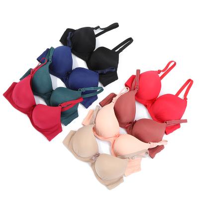 China QUICK DRY Women's Big Thick Cup Bra With Steel Ring for sale