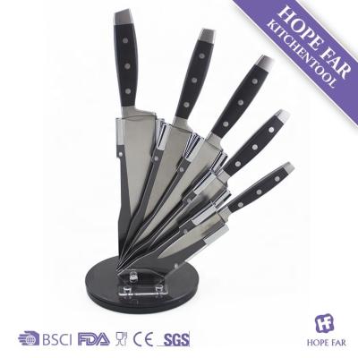 China High Quality Sustainable SK228 6PCS Stainless Steel Kitchen Knife Set for sale