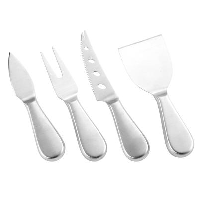 China Nice workable 4pcs stainless steel cheese knife sets for sale