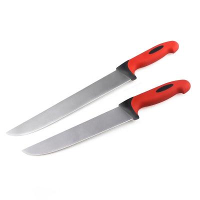 China 3pcs Viable PP and TPR Long Handle Stainless Steel Blade Knife Set for sale