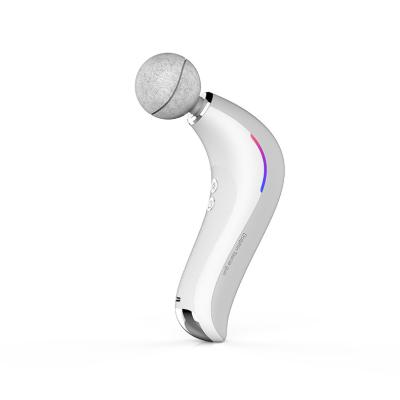 China Mini New Rechargeable Lady Handheld Massager Muscle Vibration Tissue Dolphin Massage Gun Wireless Deep Gift Box Hot Compress for sale