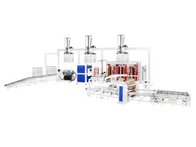 Cina 1000L IBC Tote Cage Welding Line IBC Cage Frame Production Line in vendita