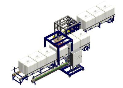 China Máquina de solda de válvulas de tanque IBC para garantir a confiabilidade da solda do produto à venda