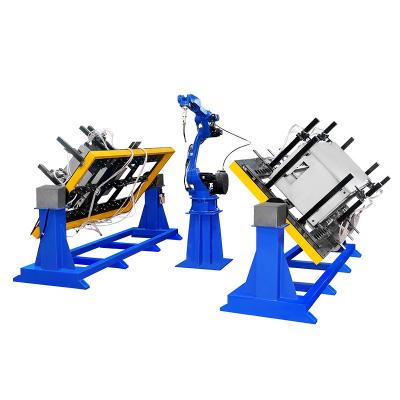 China Construtor de aço Soldadura de vigas 6 eixo Braço robótico RMU Tanque de ar TIG Soldadura Robot Arm Kit Station à venda