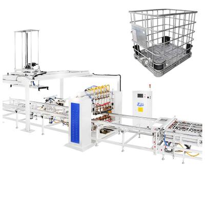 China 1000 mm Schweiß IBC Tote Cage Schweißlinie zu verkaufen