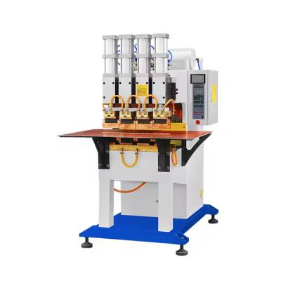 China Hwahsi Single Head Double Head Row Spot Welding Machine,Manual Spot Welder,Wire Welding Machine for sale