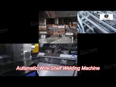 advanced automatic wire shelf welding machine for wire mesh deck shelving production line