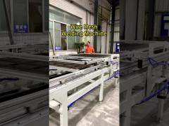 High Speed Automatic Wire Shelf Welding Machine for Wire Mesh Deck Shelving Production