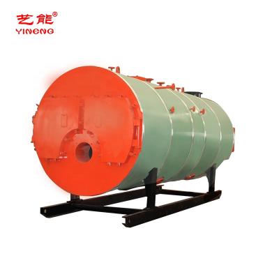 China Horizontal Cheapest Atmospheric Heating 1T Hot Water Gas Boiler For Greenhouse for sale