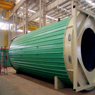 China Horizontal Industrial Waste Oil Recovery Water Tube Biomass Molten Salt Heater for sale