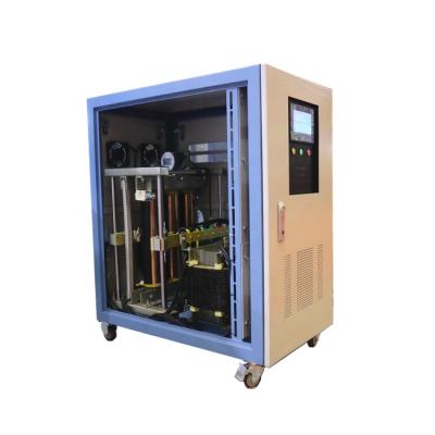 China Three Phase Power Regulator 100kva Servo Motor Automatic Voltage Stabilizer for sale