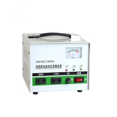 China Power SVC Series Single Phase Voltage Stabilizer 10KVA and Output 110v and 220v Voltage Stabilizer for sale