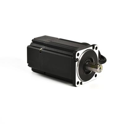 China 80ASF-M07530 220V 750W Totally Enclosed Servo Motor with 17bit Encoder Flange 80 2.39Nm 1 Phase 750w CNC Servo Motor with Drive Kit for sale