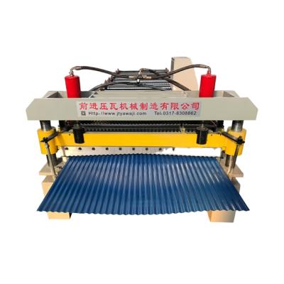 China Building material shops ibr 1200 corrugated sheet roll forming machine roof and wall tile making machinery for hot sale for sale