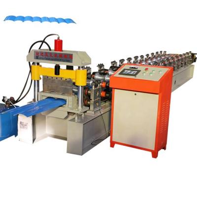 China Building Material Shops Aluminum Standing Metal Roofing Cladding Panel Seam Roll Forming Machine For Luxury House for sale