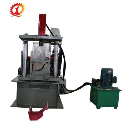 China Building Material Shops Steel Roofing Metal Water Gutter Roll Forming Making Machine for sale