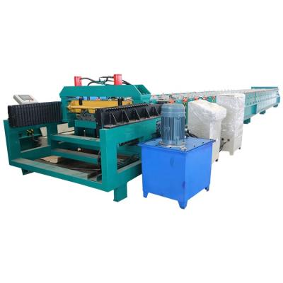 China Fully Automatic Galvanized Building Material Stores Floor Deck Roll Forming Machine Prices for sale