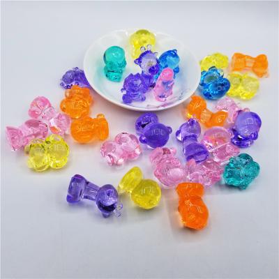 China Colorful Assorted Acrylic Gem Rocks Jungle Party Decoration Animal Animal Supplies Kid Birthday Party Baby Shower Decor Party Home Decor Supplies for sale