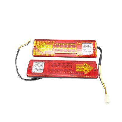 China High quality factory price motorcycle RTS CQHZJ tricycle parts spare LED tail light for motorcycle tricycle for sale