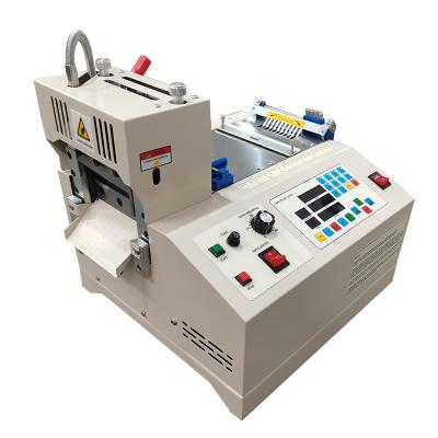 China Hot Small Computer Food Polyester Webbing Nylon Strap Belt Automatic Elastic Cutter Cutting Machine for sale