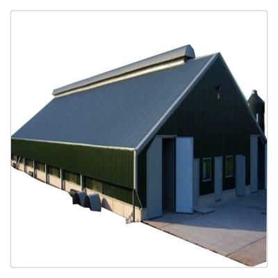 China China Factory Modern Poultry Farm Prefab Chicken Farm Structures Light Steel Structure Poultry House for sale