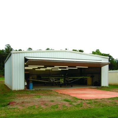 China Traditional Easy Assemble Low Cost Steel Structure High Rise Aircraft Hangar for sale