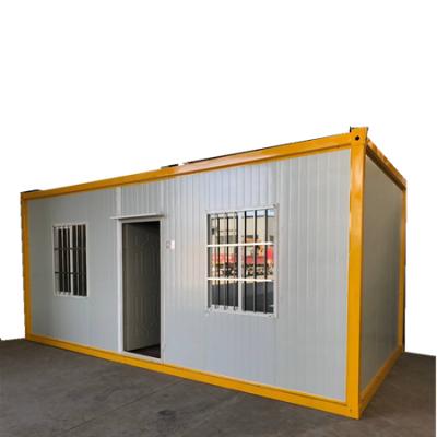 China Traditional Flat Pack Container House Prefab 20ft Steel Structure Movable House Hotel Traditional CN; SHN more than 5 years for sale