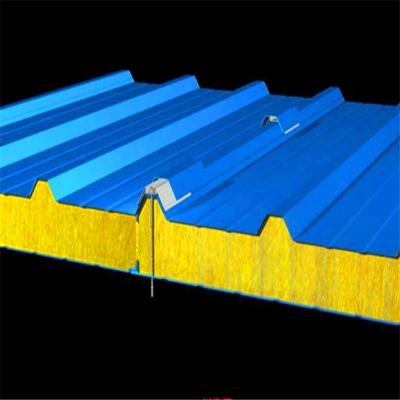 China 1150MM/950MM/1050MM/960MM Rigid Insulated PU Wall Foam Sheets Polyurethane Sandwich Panel for sale