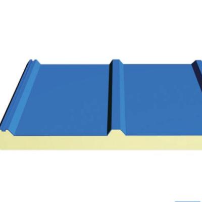 China 1150MM/950MM/1050MM/960MM Insulated Hot Factory Supply Price Direct High Quality Glass Wool Roof And Wall Sandwich Panel For Wall And Roof for sale