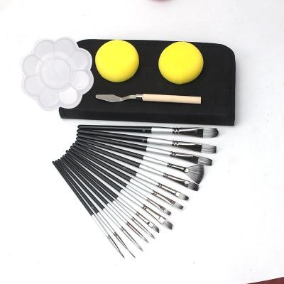 China Watetcolor Oil Painting Brush Triangle Painting Brushes Art Suppliers for sale