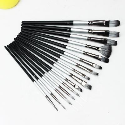 China Watetcolor Art Suppliers Miniature Painting Brush Painting Brush Set 15pcs for sale