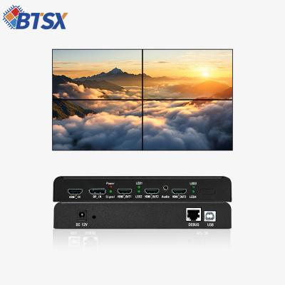 中国 1x3 1x2 マルチディスプレイコントローラー スプライシングスクリーン 4K HDMI LEDスクリーン ビデオプロセッサ 販売のため